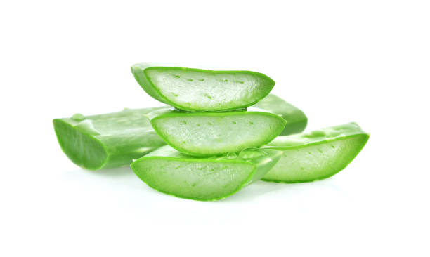 istock aloe vera fresh leaf. isolated on white background 952079800