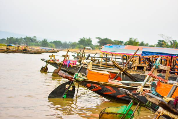 istock Some Boat bank of rivers. 952083320