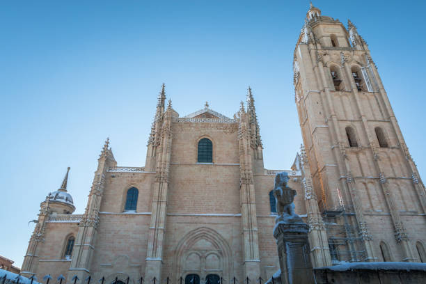 istock The facade of Segovia cathedral 952084544