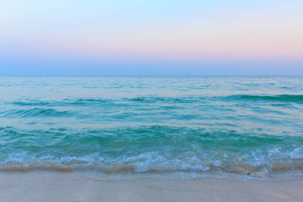 istock Beautiful beach in sunset time. 952090068