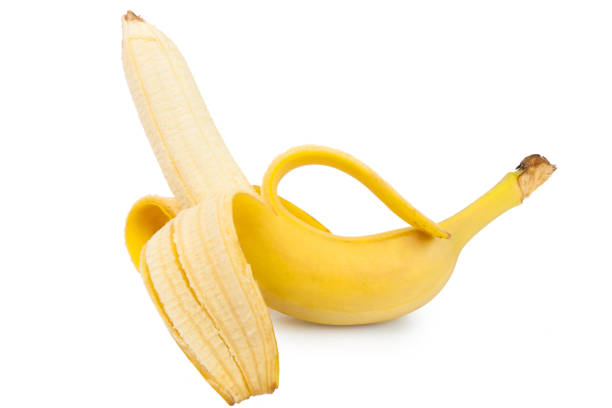 istock peeled banana isolated on white background 952091892