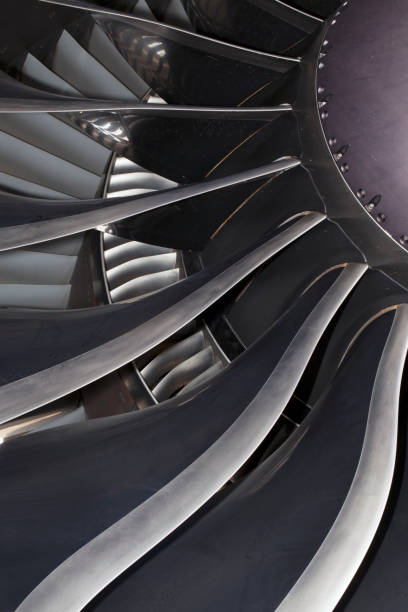 istock Modern General Electric airplane engine of the Boeing 777 952092336