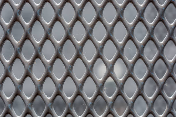 istock Metal grid in close-up 952092352