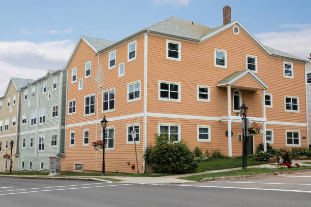 istock Colourful houses in Charlottetown 952092666
