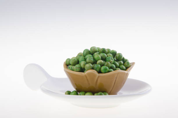Close-up of fresh green pea