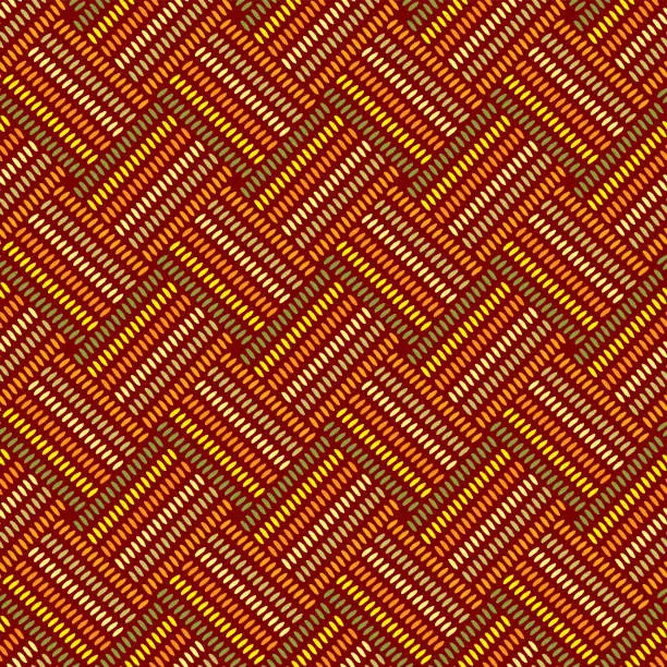 Vector illustration of Design textile patterns