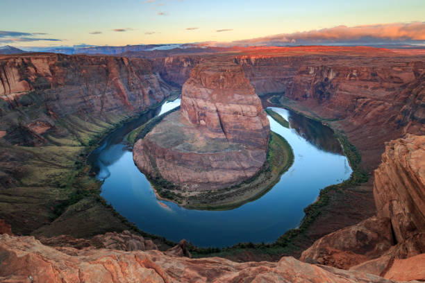 istock Horseshoe bend early in the morning 952095704