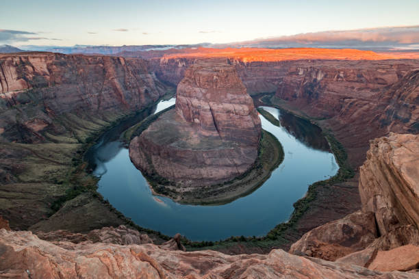 istock Horseshoe bend early in the morning 952095720