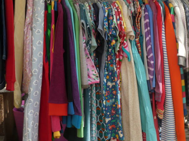 istock Dresses Hanging On Hanger 952109760