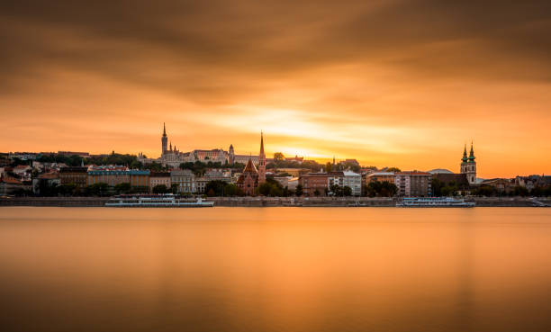 istock Stunning panoramic photo of Budapest Hungary 952110822
