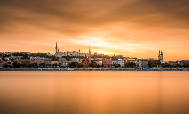 istock Stunning panoramic photo of Budapest Hungary 952110824