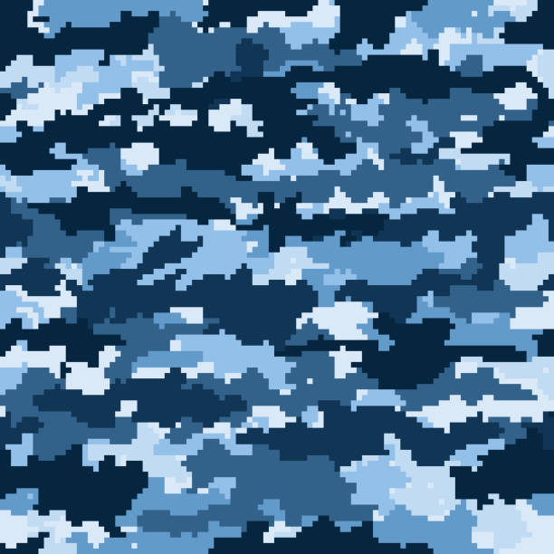 Seamless Camouflage Pattern With Pixel Effect Stock Illustration - Download  Image Now - Camouflage Clothing, Camouflage, Digitally Generated Image -  iStock