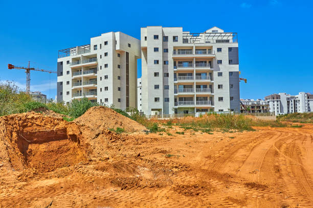 istock Construction of a residential area. 952127350