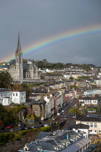 istock Rainbow at St. Colman's Cathedral in Cobh, Ireland 952163466