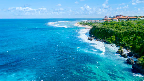 istock Beautiful seascape at Nusa Dua beach 952200544