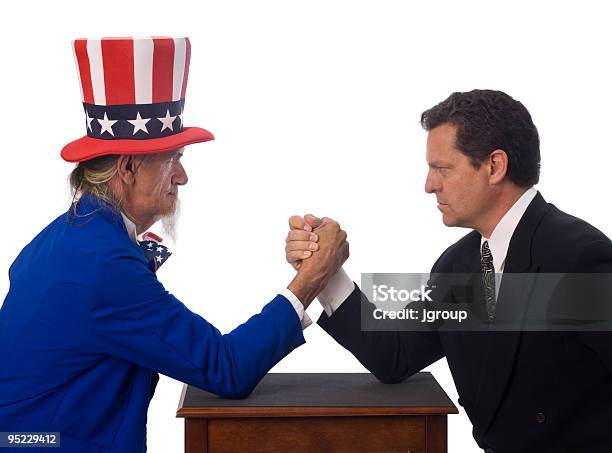 Правительственные Оппозиции — стоковые фотографии и другие картинки Uncle Sam - Uncle Sam, Активный пенсионер, Американская культура