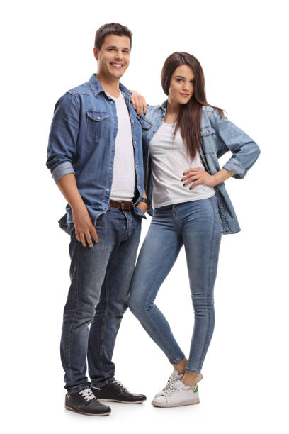 istock Young couple looking at the camera 952298234