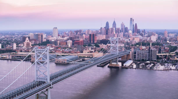 istock Benjamin Franklin Bridge with Center City, Philadelphia 952310118