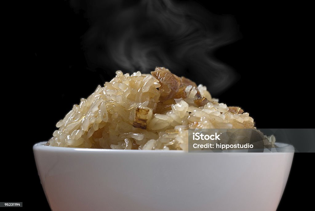 Arroz frito glutinoso - Foto de stock de Al vapor libre de derechos