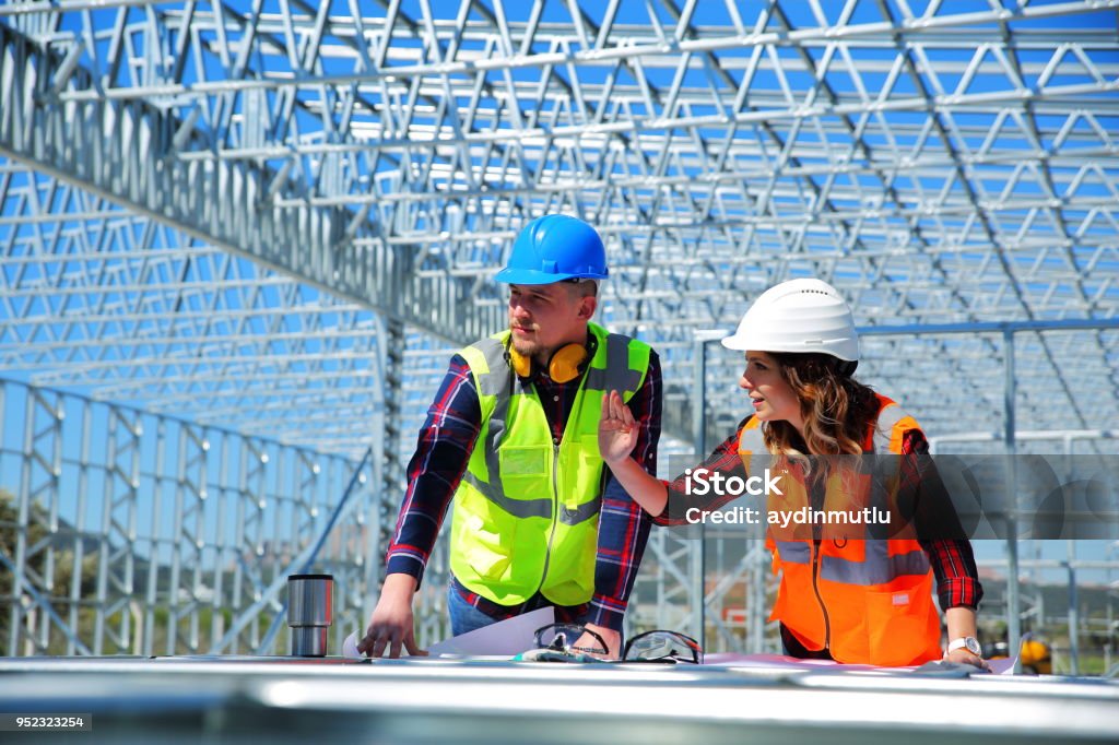 Engineer Work Pic Engineers At Work Stock Photo - Download Image Now - Agreement ...