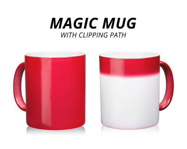 red coffee container