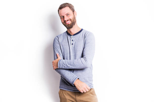 istock Portrait of a smiling man 952357234