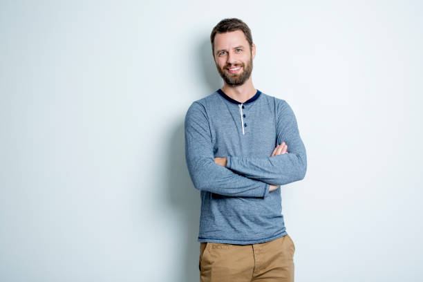 istock Portrait of a smiling man 952357432