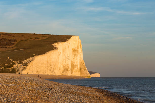 istock The Seven Sisters chalk cliffs in late afternoon light 952371600