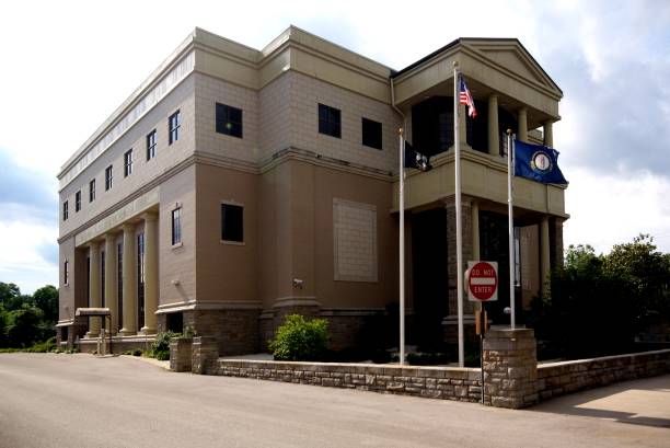 istock Clay County Courthouse, Manchester, Kentucky 952388912