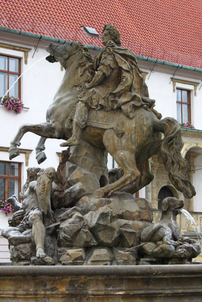 istock Caesar Fountain in Olomouc 952392958