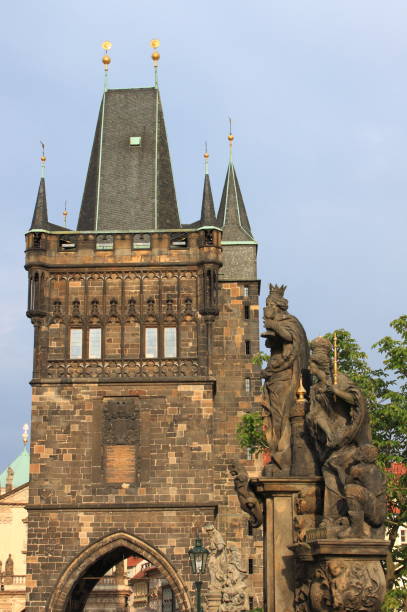 istock Tower on Charles Bridge in Prague 952392988