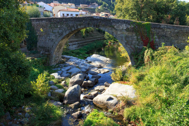 istock Old bridge in San Pedro de Arenas Spain 952394990