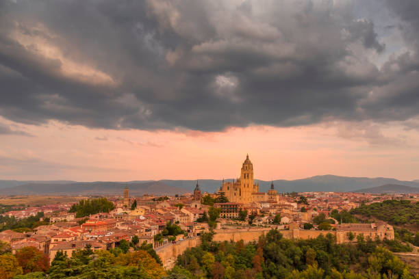 istock Panoramic view of Segovia Spain 952398422