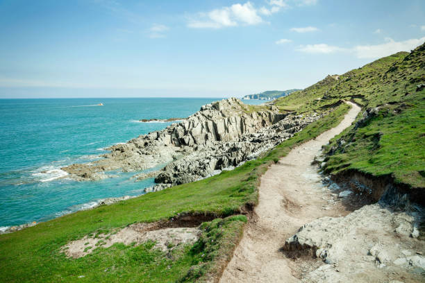 istock South West coastal path, near Mortehoe, Woolacombe. 952402318