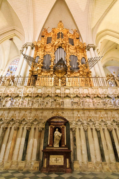 istock Interior of Toledo Cathedral in Spain 952403512