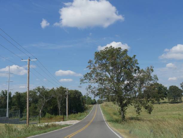 istock Scenic paved countryside road 952403578