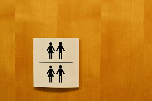 istock Unisex Toilet Sign 952404612