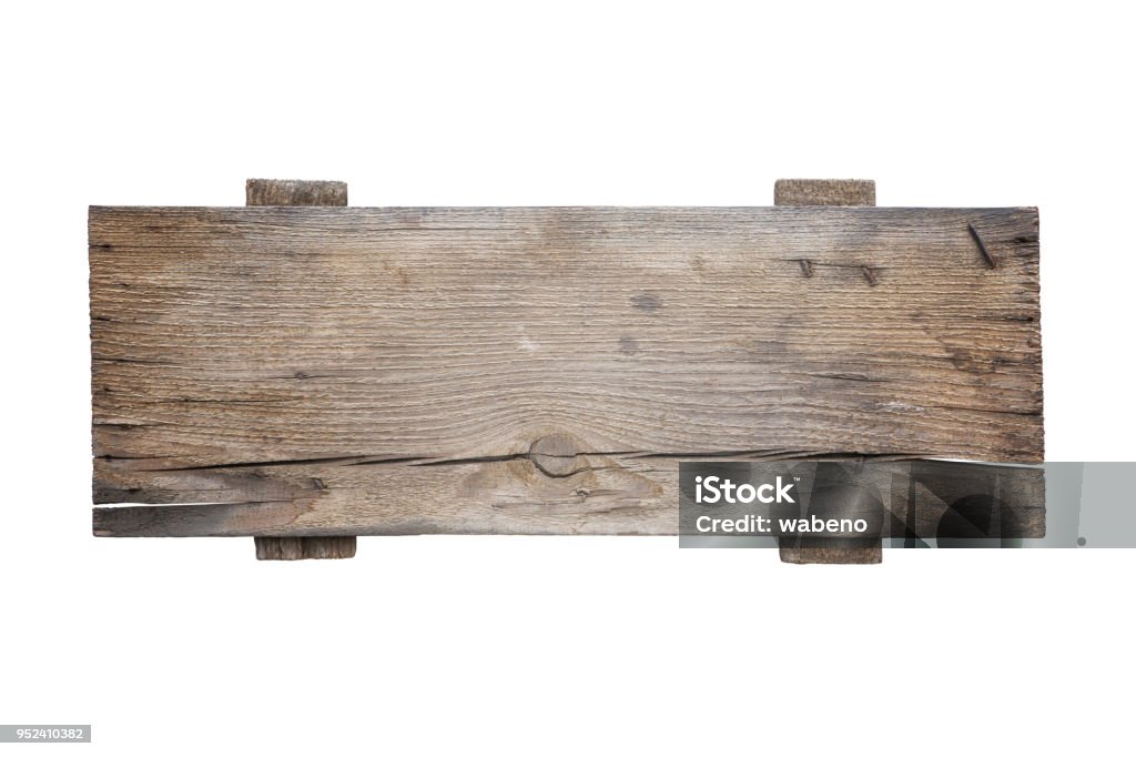 Leere hölzernen Schild - Lizenzfrei Holz Stock-Foto