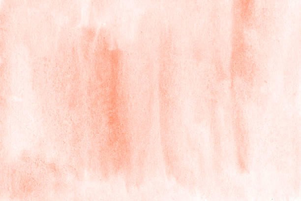 istock Red watercolor paint background, art texture, decorative drawing wallpaper 952415180