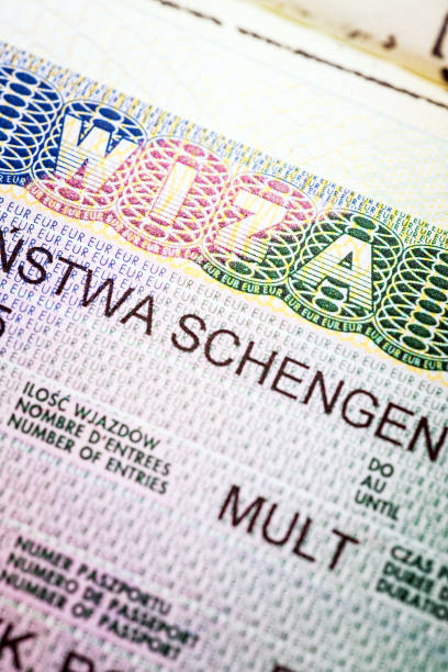 istock fragment of European Multi Schengen visa 952438316