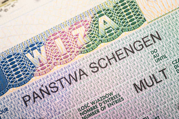 istock fragment of European Multi Schengen visa 952438486