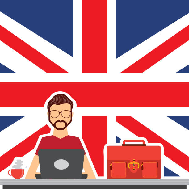 learn english design learn english design, vector illustration eps10 graphic kindergarten portfolio stock illustrations