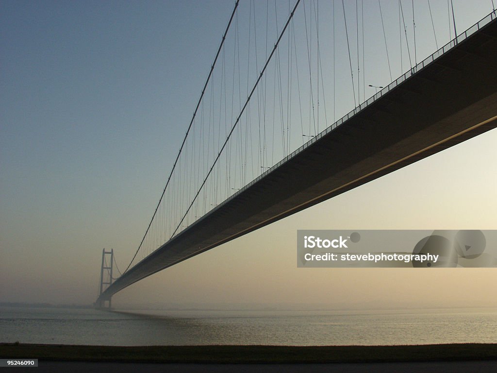 Humber Мост на закате - Стоковые фото Сократить разрыв роялти-фри