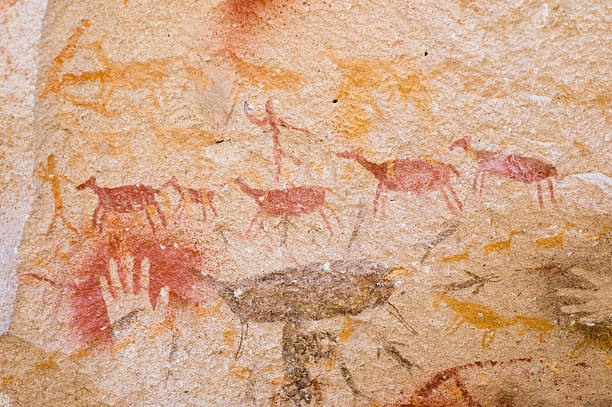 istock Ancient cave paintings in Patagonia, Southern Argentina 95246108