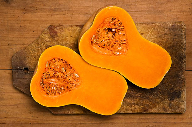 istock Two slices of pumpkin. 95246507