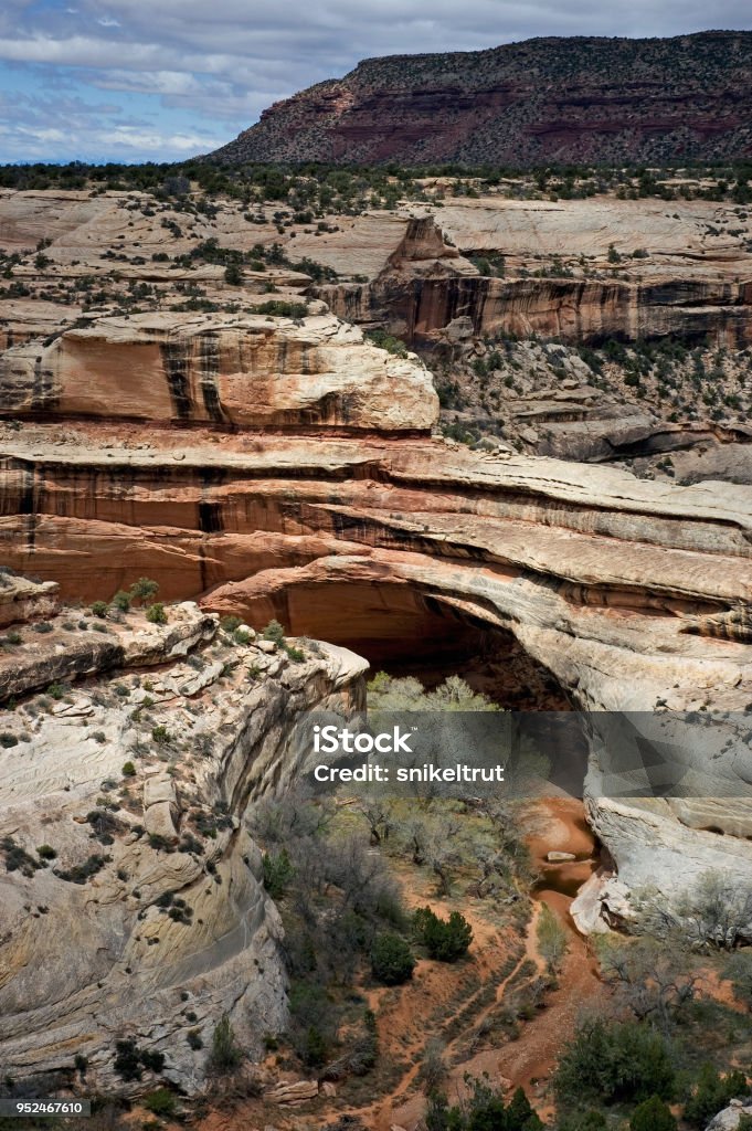 Kachina Natural Bridge in Utah Colorado Plateau Stock Photo