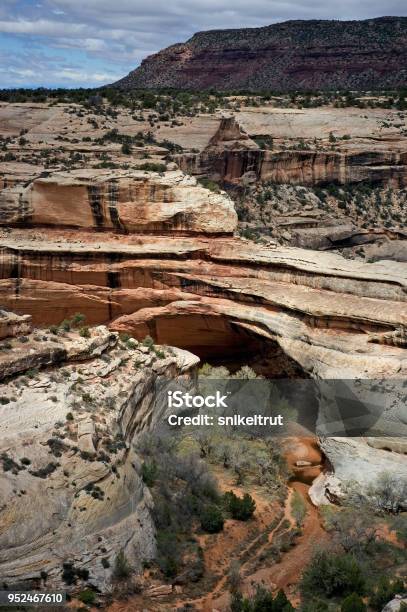 Kachina Natural Bridge In Utah Stock Photo - Download Image Now - Colorado Plateau, Kachina Doll, Natural Arch