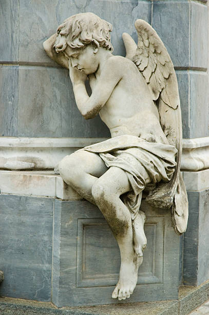 istock Statue of an angel, Recoleta cemetery. 95246854