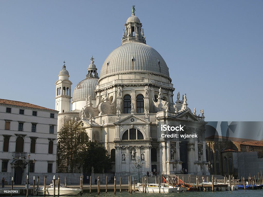 Basílica de Santa Maria Della Salute em Veneza, Itália - Royalty-free Ao Ar Livre Foto de stock