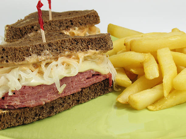 istock French Fries & Reuben 95247484